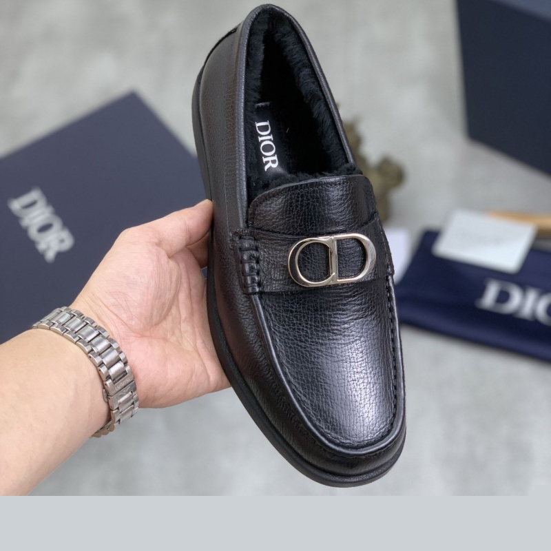 ch**an D*or leather shoes